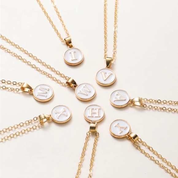 Letter F Necklace - Picture 3 of 5